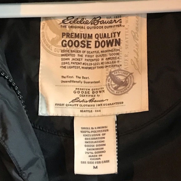 Eddie Bauer Premium Quality Goose Down Vest - Picture 4 of 6